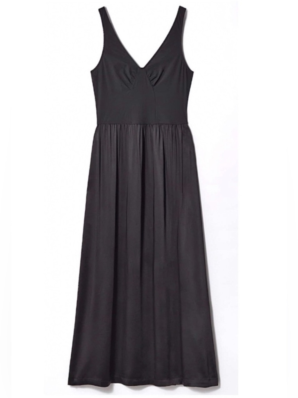 & Other Stories Sleeveless Two-Tone Midi Dress, NEW
